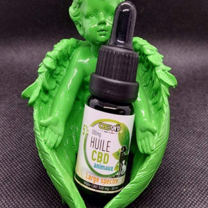 HUILE CBD POUR ANIMAUX  3% et 5% de CBD