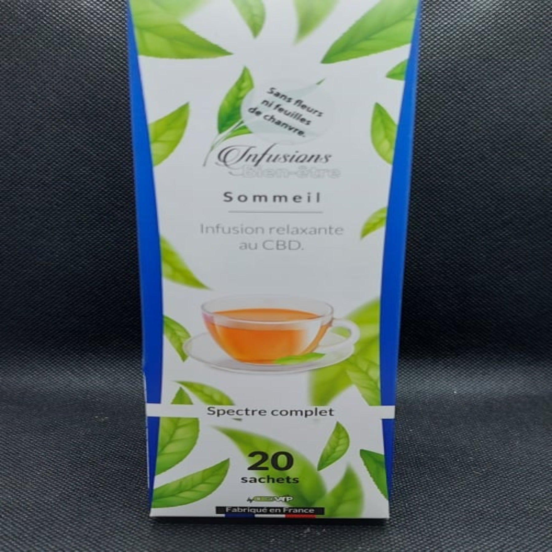 INFUSION SOMMEIL  40 mg de CBD spectre complet cbdvap