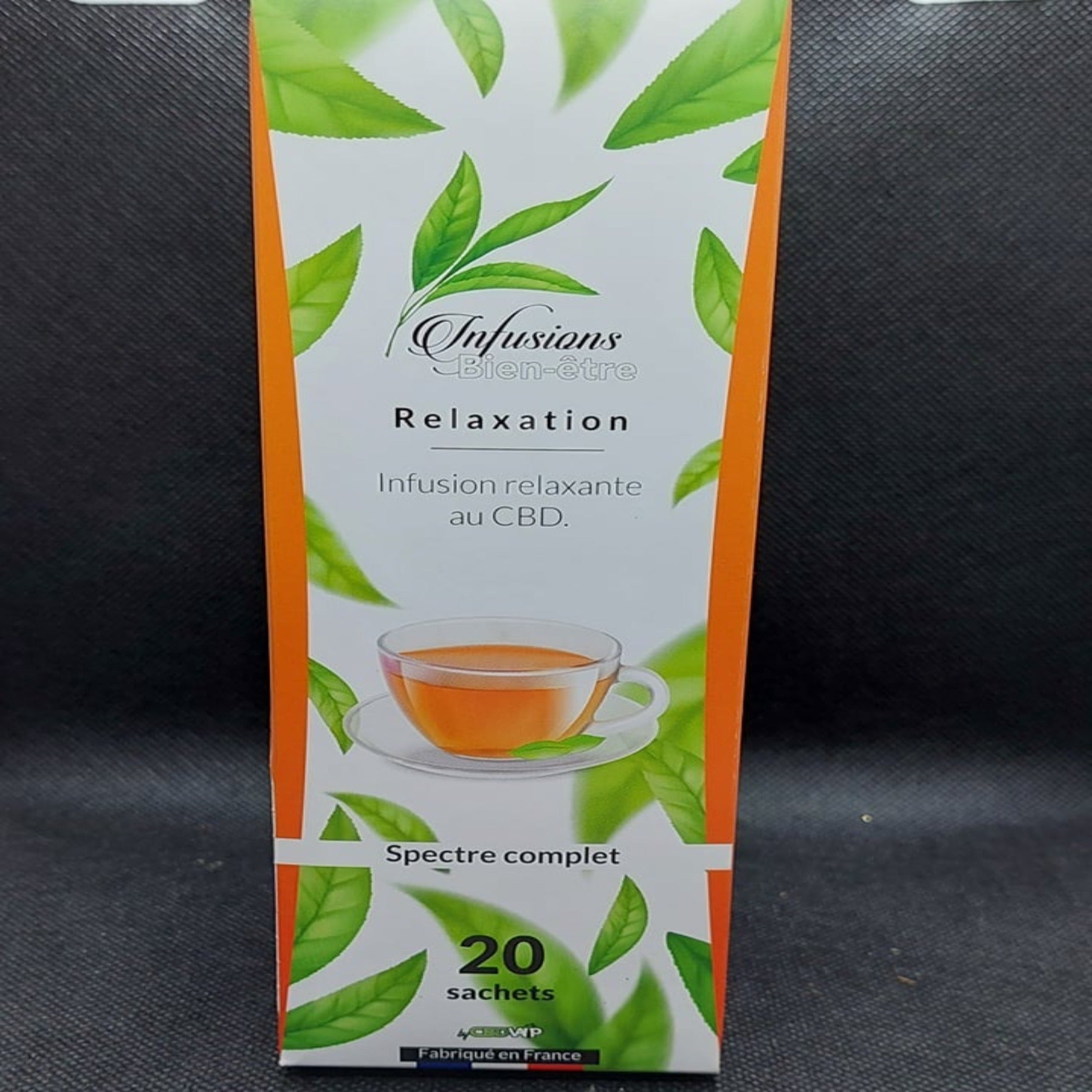 INFUSION RELAXATION 40 mg de CBD spectre complet cbdvap