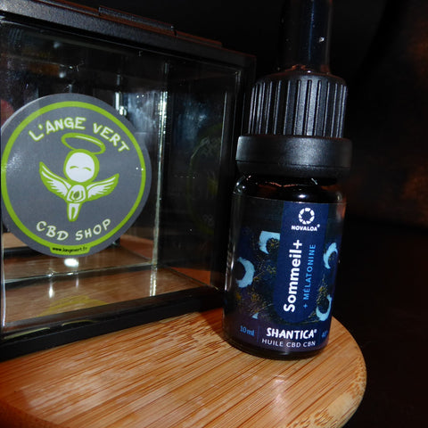 Sommeil+ : Huile CBN-CBD & mélatonine 20% et 40%